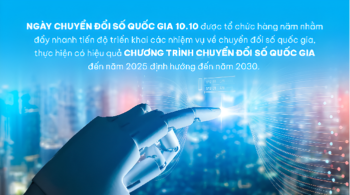 Ngày 10 tháng 10 hằng năm là Ngày Chuyển đổi số quốc gia
